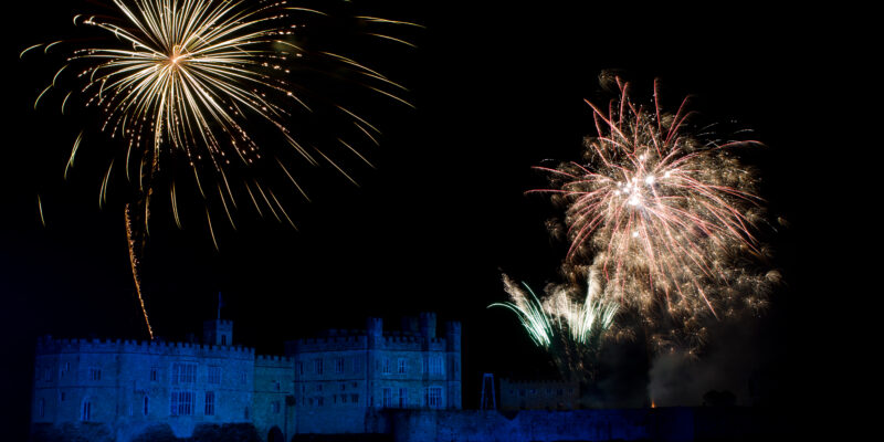 Leeds Castle Fireworks Display 2010