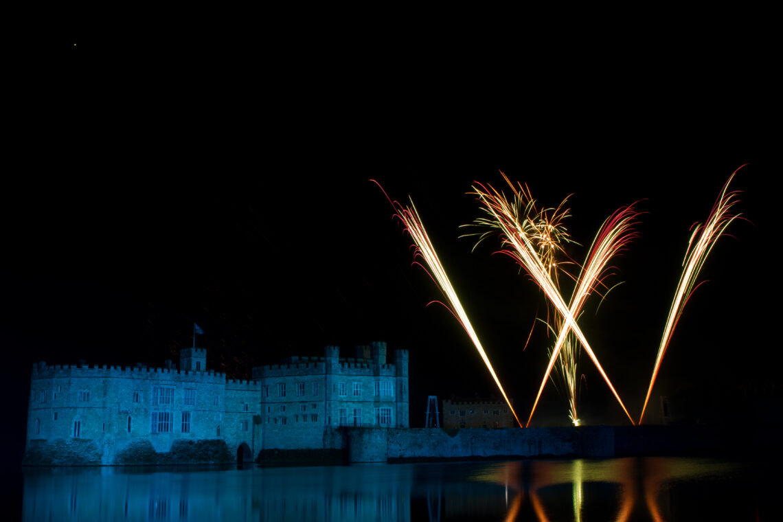 Leeds Castle Fireworks 2010
